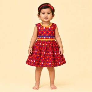 Girls Cotton Frock
