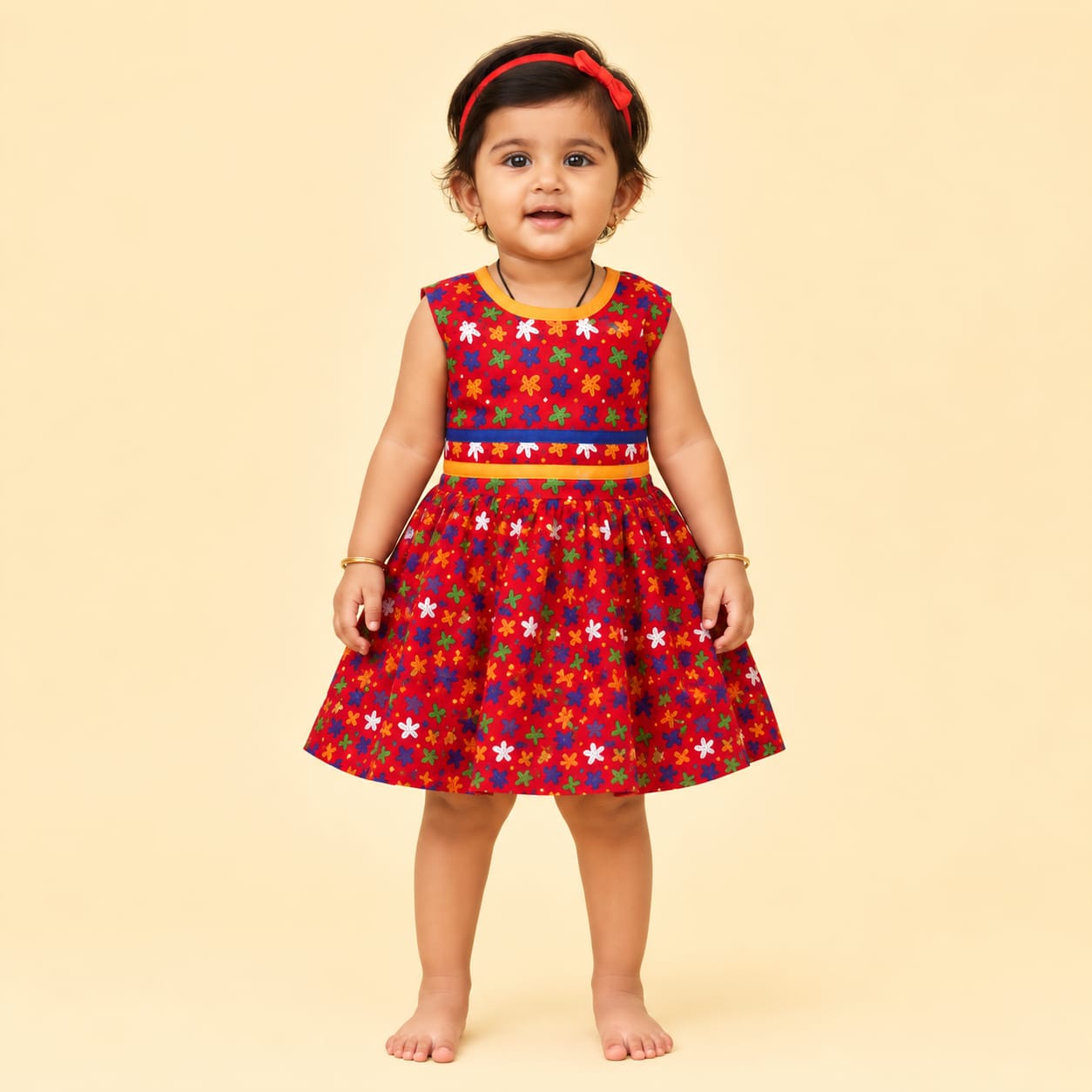 Girls Cotton Frock