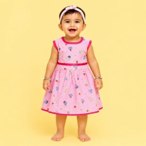 Girls Cotton Frock
