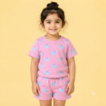 Kids Daily Wear Shorts Set – Comfortable Casual Outfit for Boys & Girls