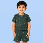 Kids Daily Wear Shorts Set – Comfortable Casual Outfit for Boys & Girls
