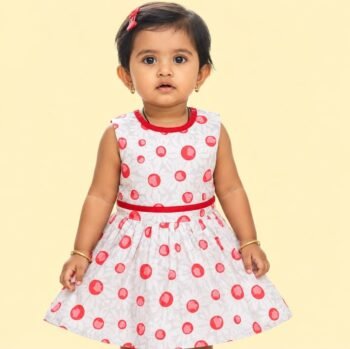 Kids Daily Wear Cotton Frock – Soft Comfortable Casual Dress for Girls