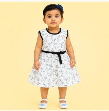 Kids Daily Wear Cotton Frock – Soft Comfortable Casual Dress for Girls