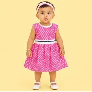 Kids Daily Wear Cotton Frock – Soft Comfortable Casual Dress for Girls