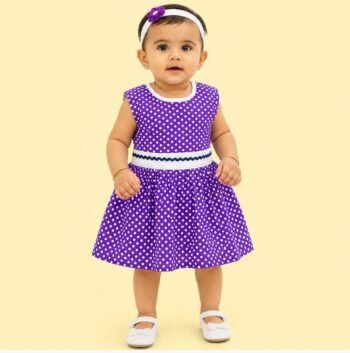 Kids Daily Wear Cotton Frock – Soft Comfortable Casual Dress for Girls