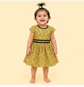 Kids Daily Wear Cotton Frock – Soft Comfortable Casual Dress for Girls