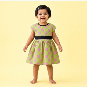 Kids Daily Wear Cotton Frock – Soft Comfortable Casual Dress for Girls