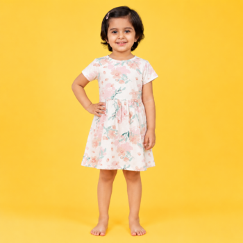 Kids Daily Wear Frock – Comfortable Stylish Casual Dress for Girls