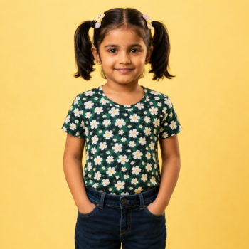 Kids Print T-Shirt for Boys & Girls | Soft Cotton Casual Wear