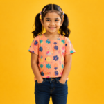 Kids Print T-Shirt for Boys & Girls | Soft Cotton Casual Wear